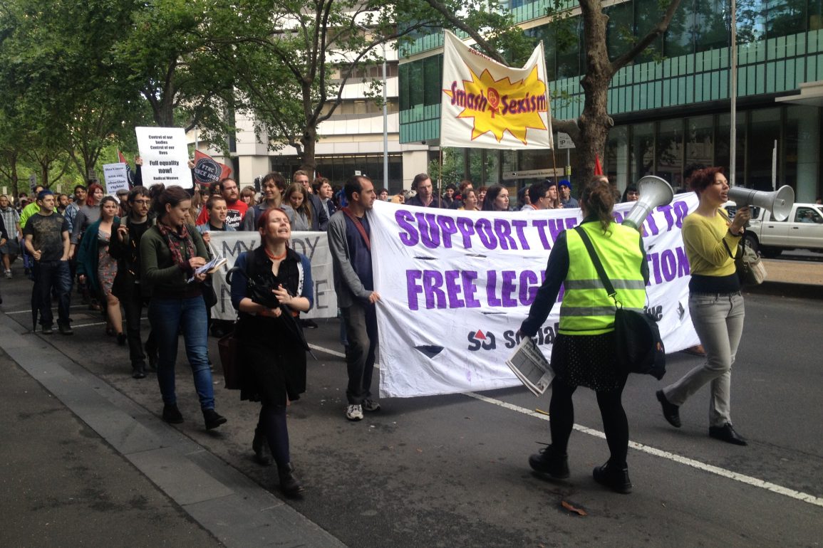 feminist protest